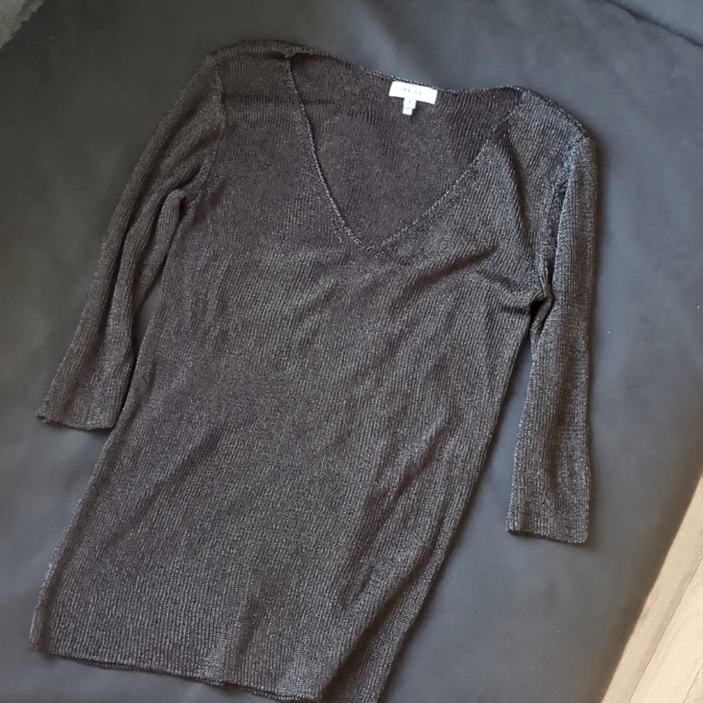 Reiss metallic top